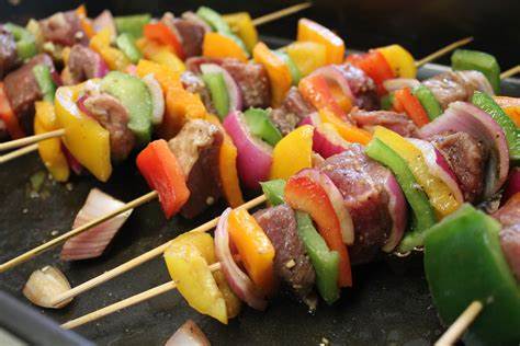 Beef or Chicken Kabobs